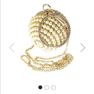 BADGLEY Mischka Sphere Evening Bag (NWT)